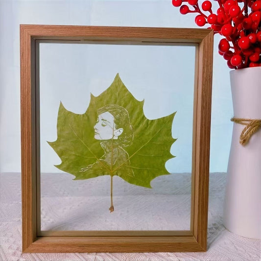 Customized DIY Creative Leaf Carving